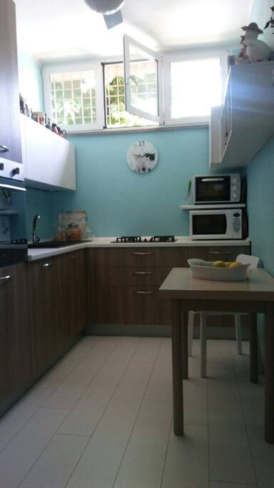 Cucina fornita