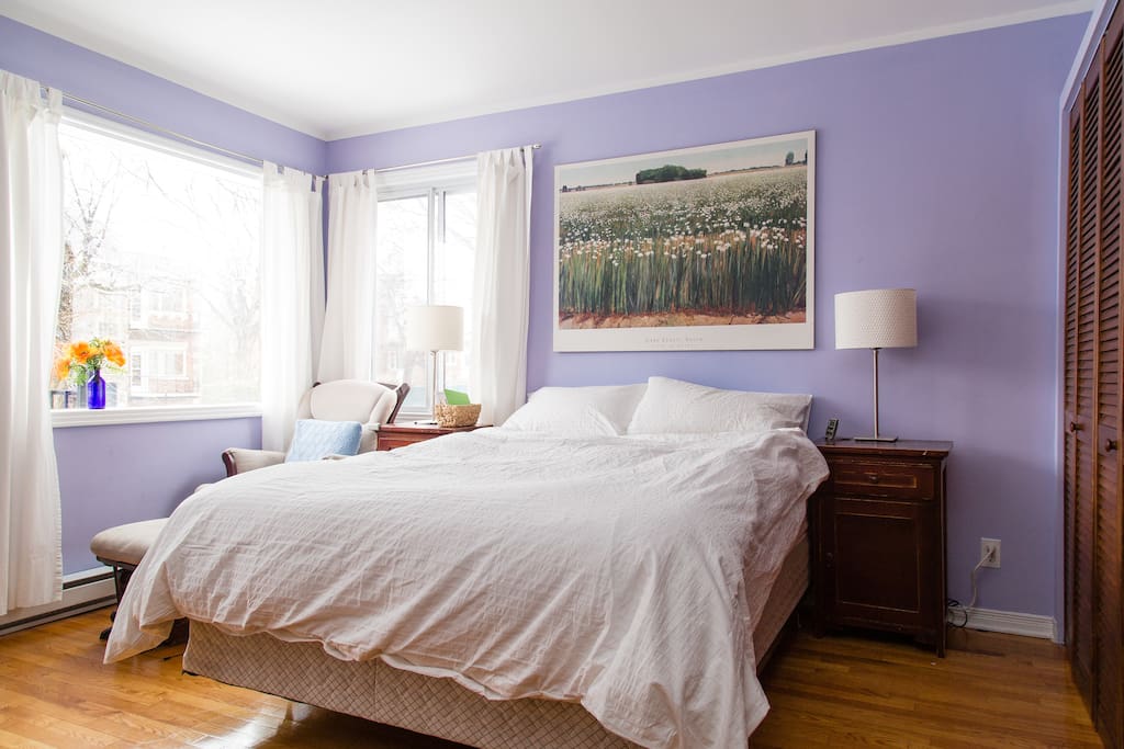 Chambre des maîtres / Master bedroom