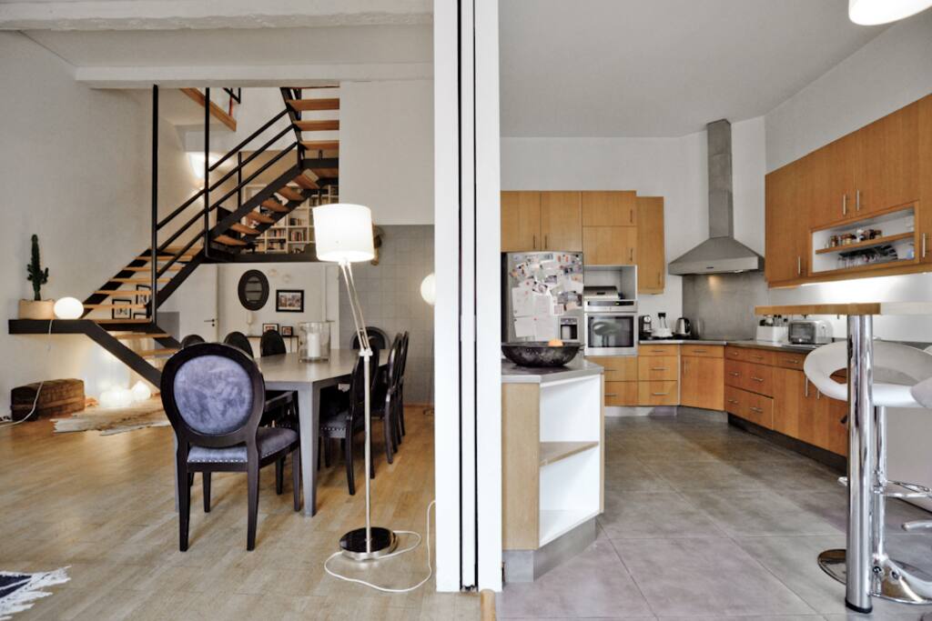 Salle à Manger et Cuisine