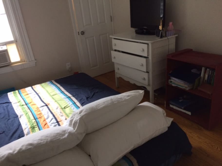Bed Room #1 with queen size bed and bathroom.
