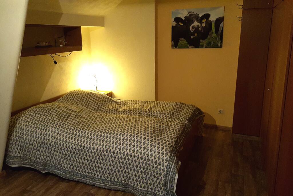 Gemütliches Bett