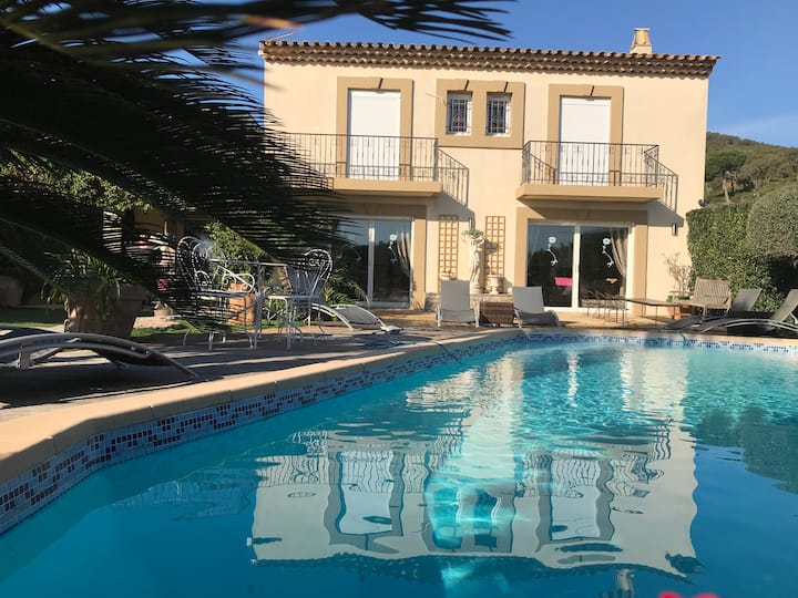 Très Belle Maison  Piscine Chauffé 210m2 Climatisé - Saint-Tropez