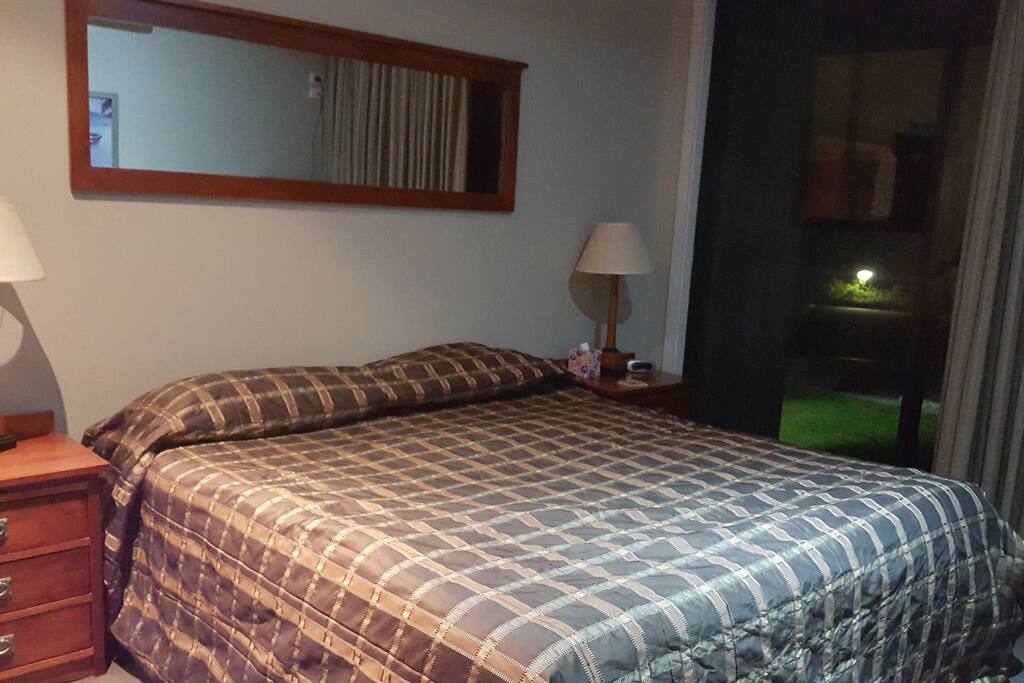 spacious bedroom