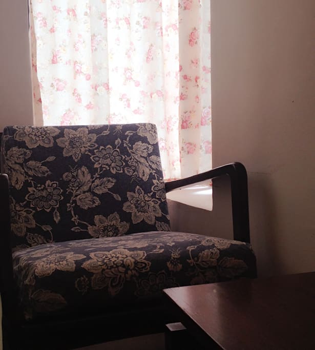 Quiet Corner in the room to rest and relax