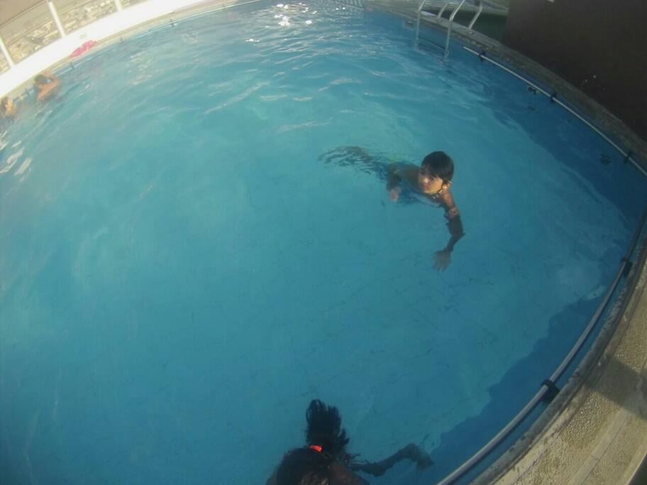 Piscina en piso 17