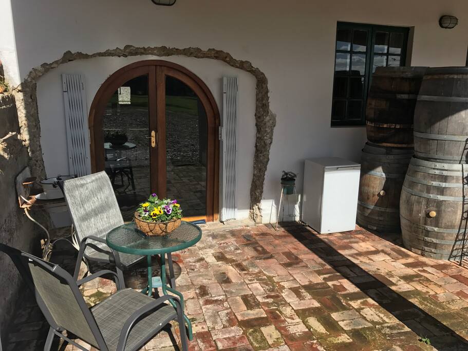 Entrance to the Wine Tank