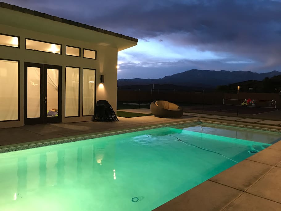 Heated and Lighted Pool