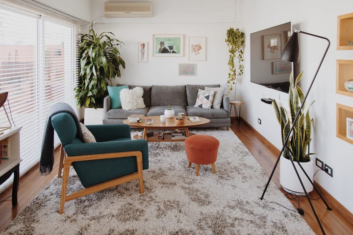 Apartamento de dois andares com 1 quarto em Colegiales