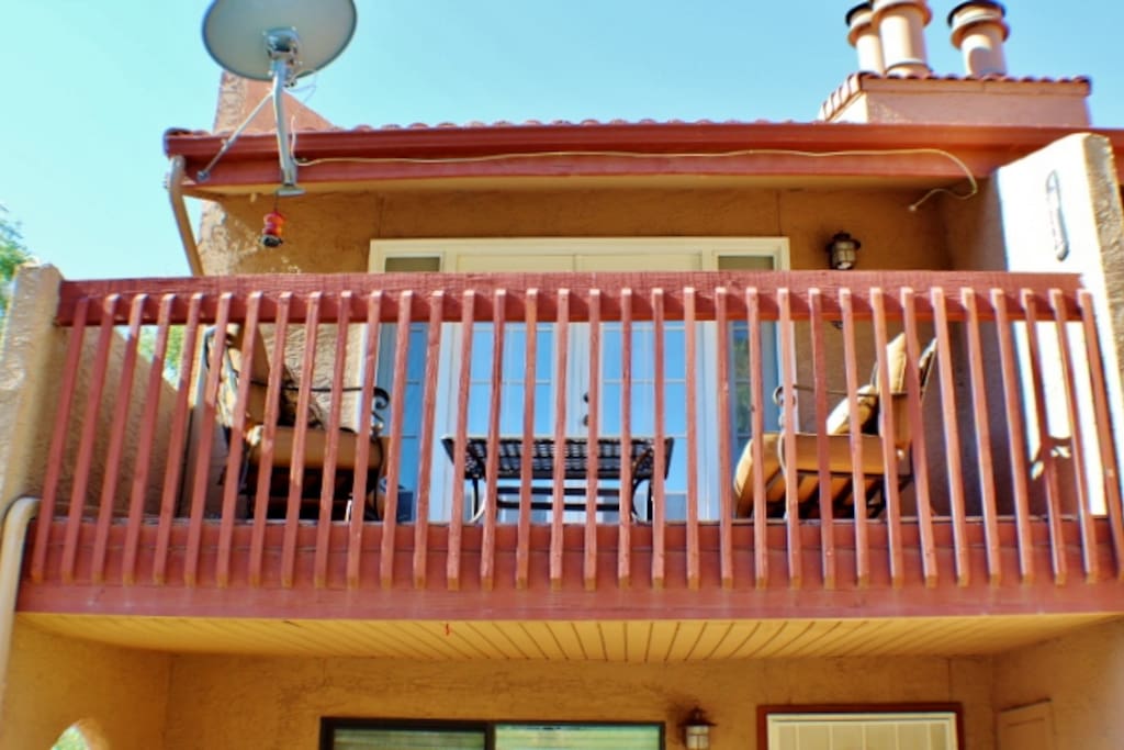 Larger outdoor patio