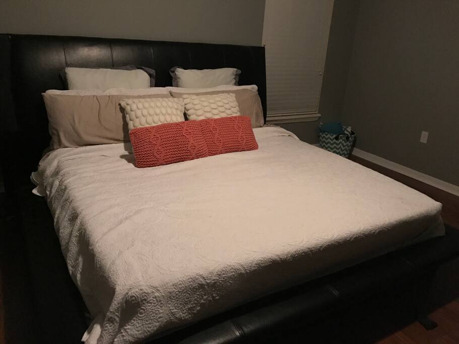 Spacious King Size bed