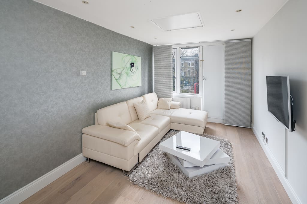 Light spacious living area