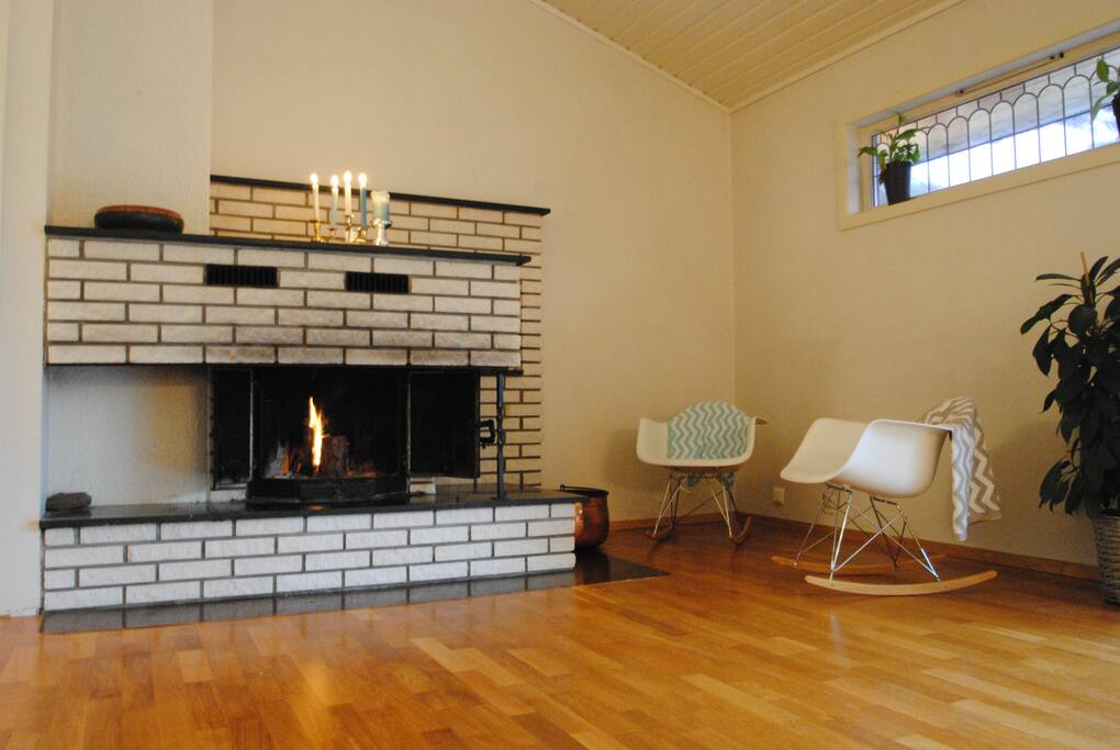 And end it with a cozy evening by the fire place?