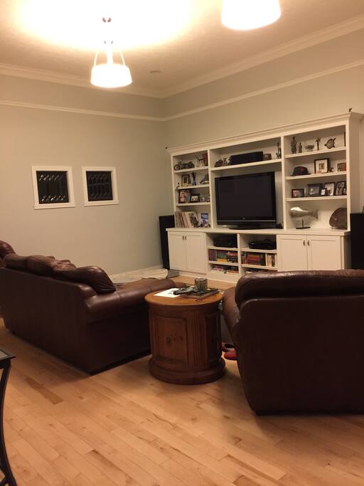 Spacious family room