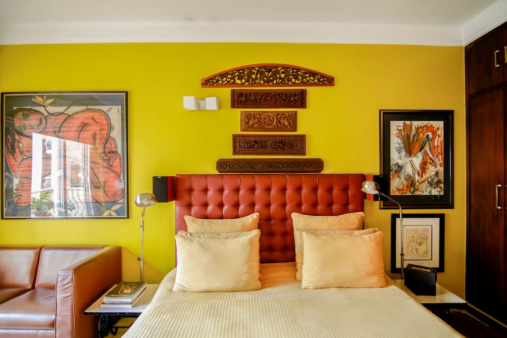 Bedroom (1/4): Comfortable mattress with extra pillows for a restful sleep
