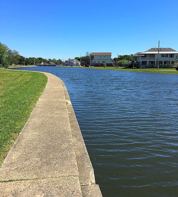 Enjoy a relaxing picnic at St. John Bayou just a short walk from the Property.