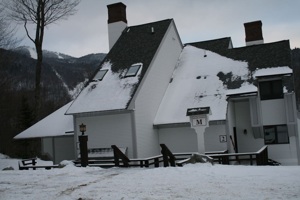Condo overlooks Bear Mountain