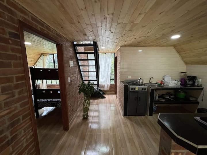 Cabaña Tipo Chalet La Choza Glamping Guadual - Subachoque