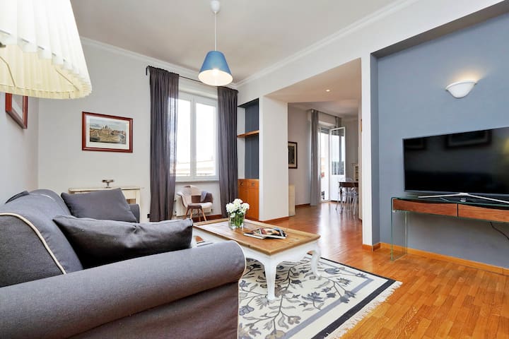 Colosseum panoramic elegant apartment for 6