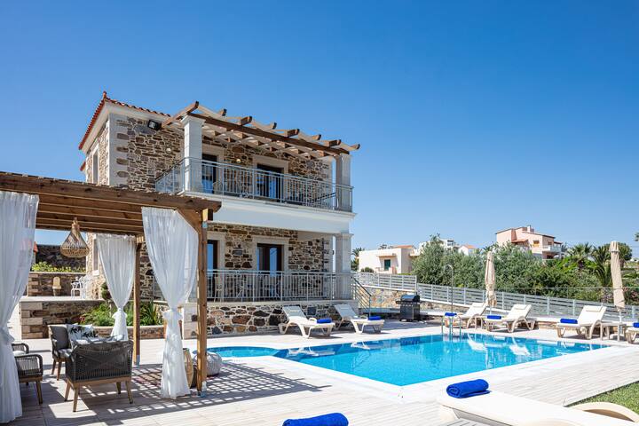 Agapi Villa I, a Seaside Retreat with Pool & BBQ gallery image 2