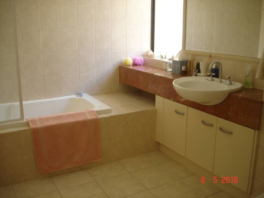 Shower over bath