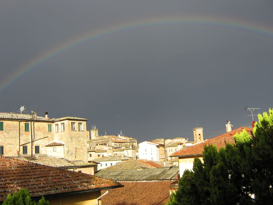 i tetti di Volterra