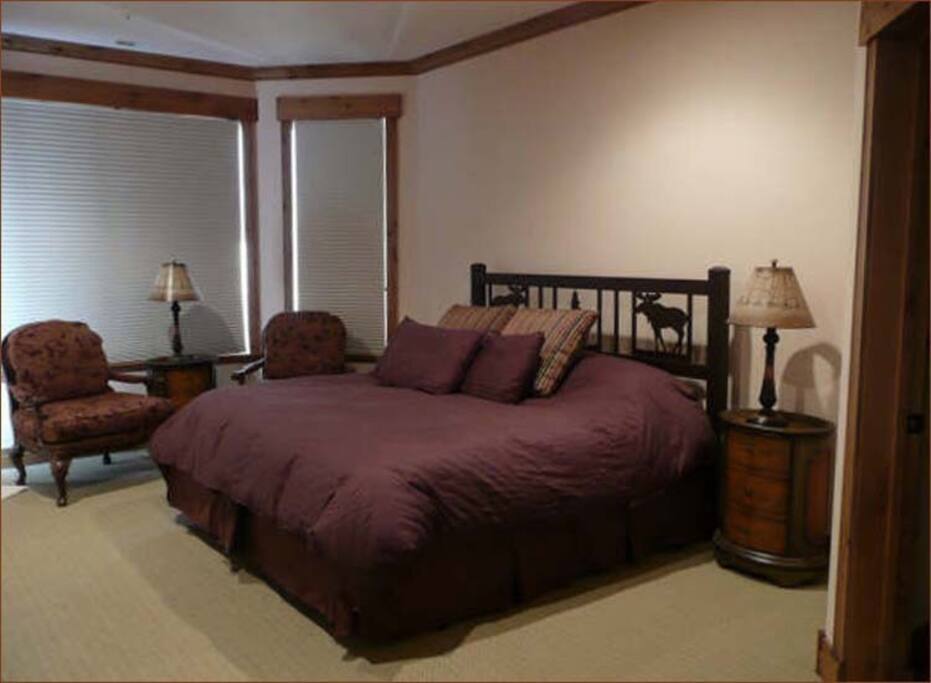 Fourth master suite with large closet and full bath. Opens to the hot tub,