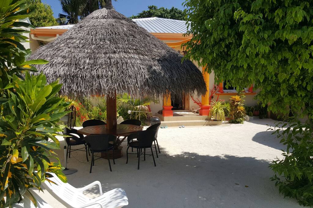 Garden area