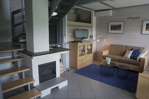 Top Airbnb: Private vacation home AusZeit, Seepark Kirchheim in Kirchheim