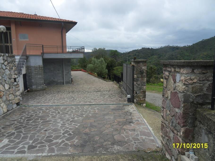entrance to the property