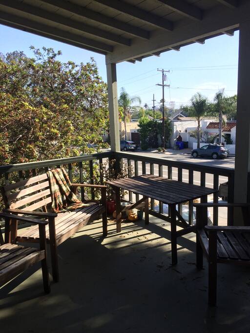 View from the front porch.