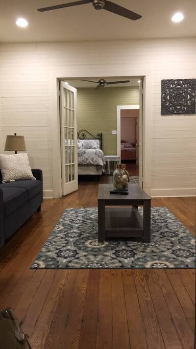 Living room looking in through front door
