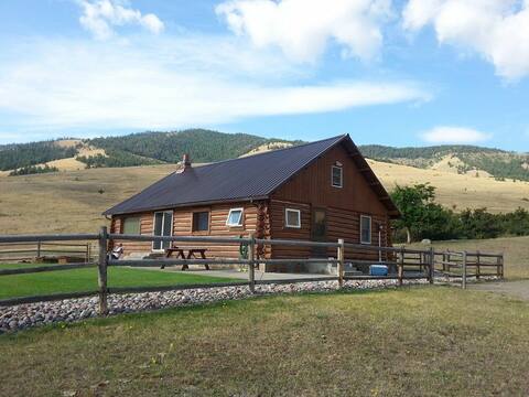 "Ikes Cabin" on a 10K acre remote working ranch
