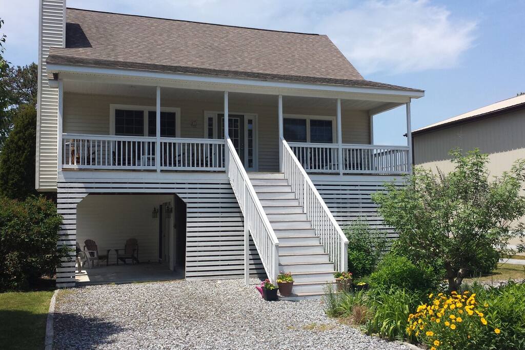 Front Elevation and Car Port