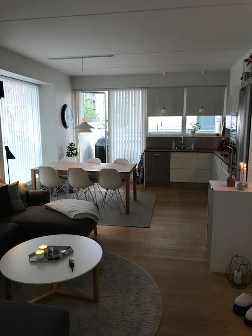 Livingroom, kitchen