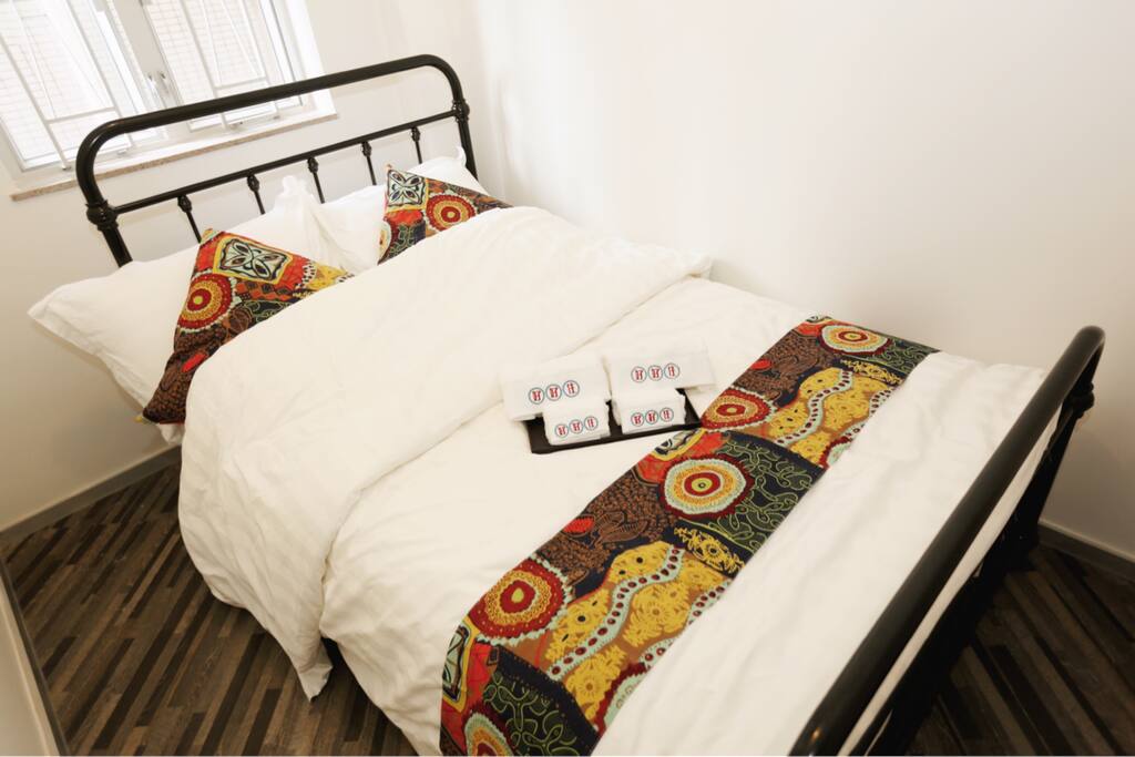 Room 1 with standalone air condition. Spacious for your luggage.