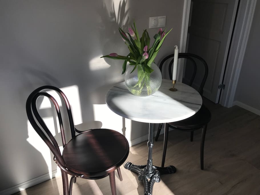 Bistro style furniture