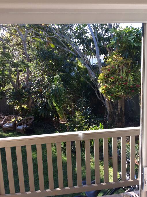 Lovely garden setting