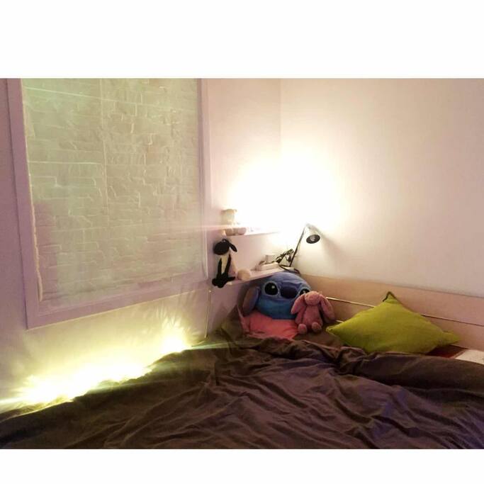 Cozy big-size bed