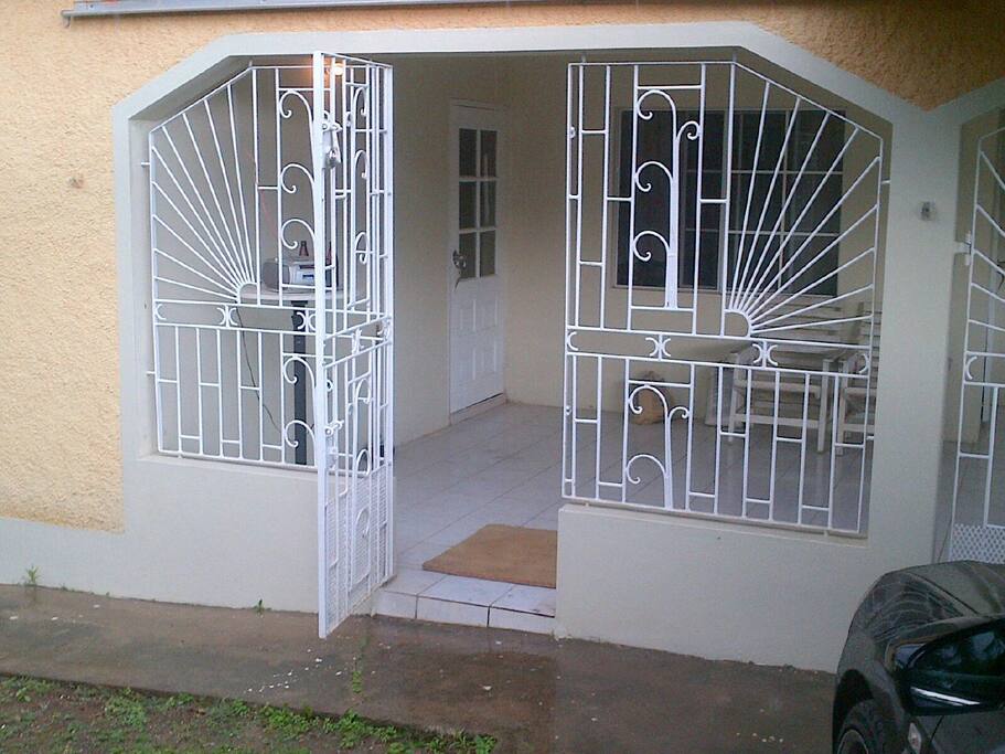 Front entrance