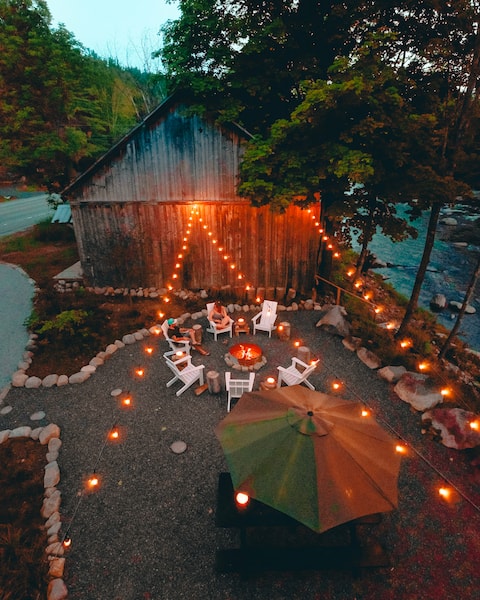 Historic Cabin • Sauna + River Dip • Warner's Camp