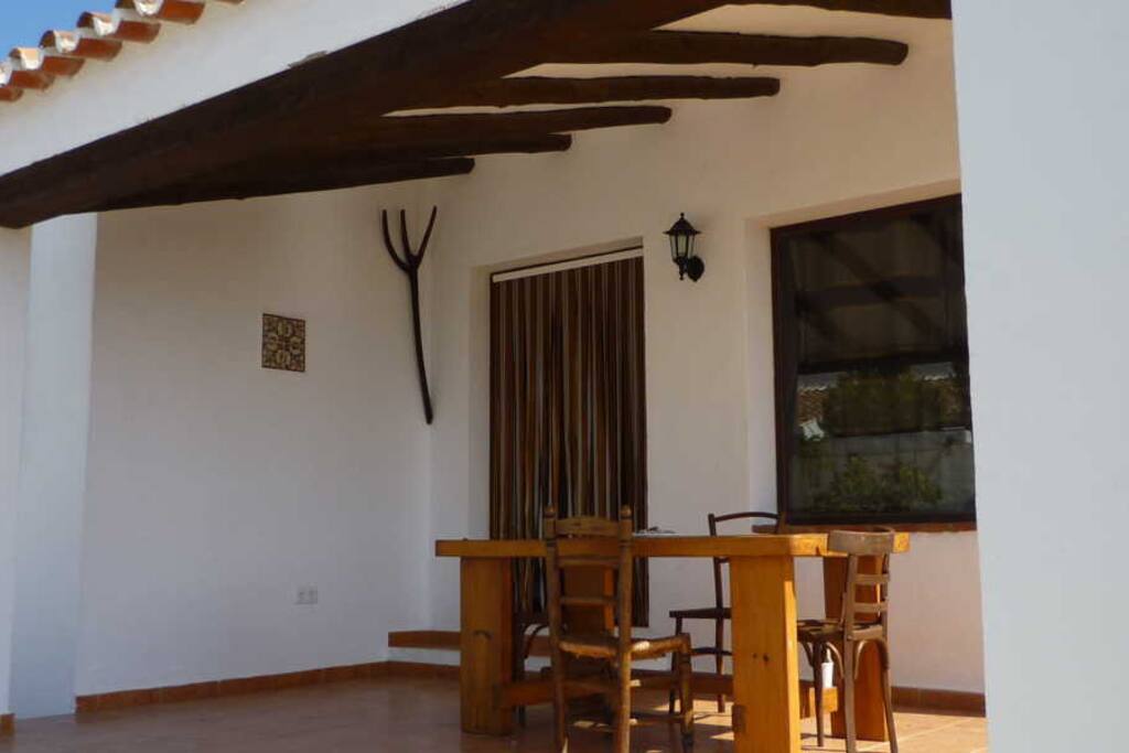 Covered terrace