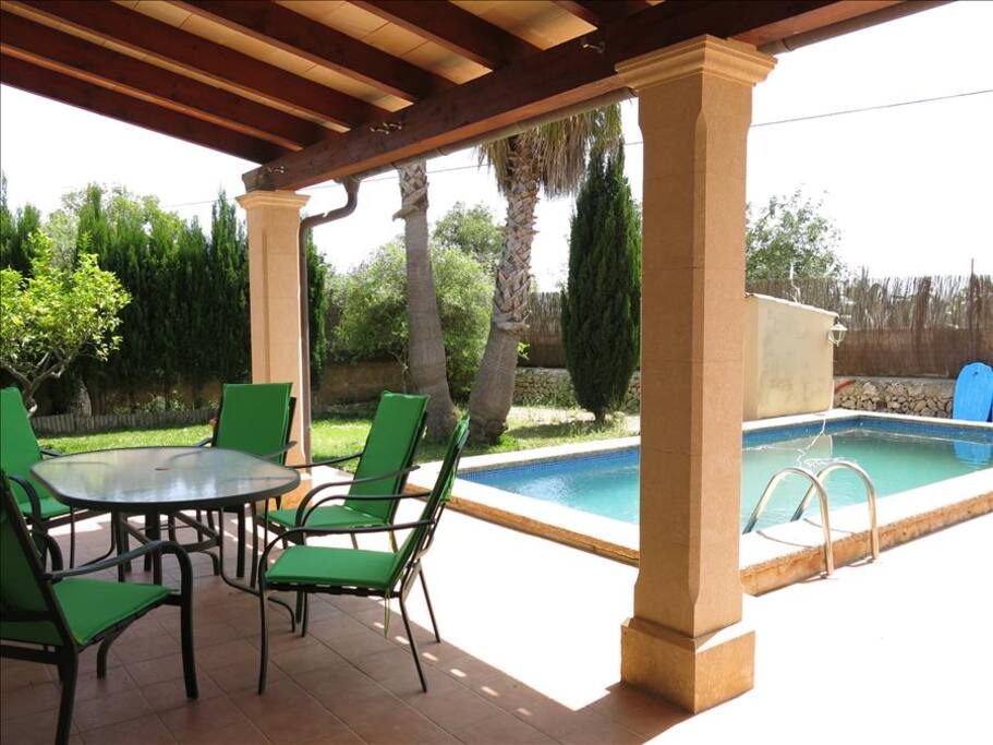 pool and terrace
