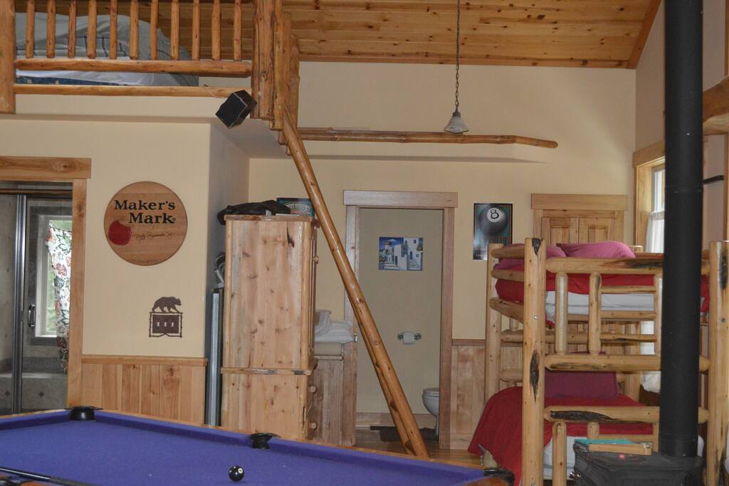 Bunk Beds, with Queen Loft