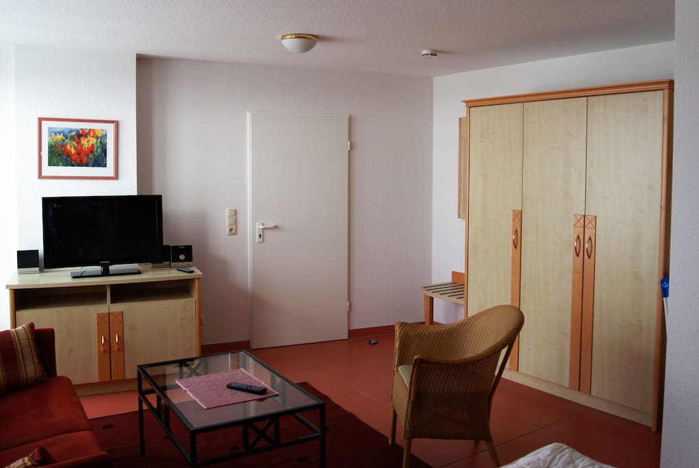 Wohn-/Schlafzimmer der Whg 310