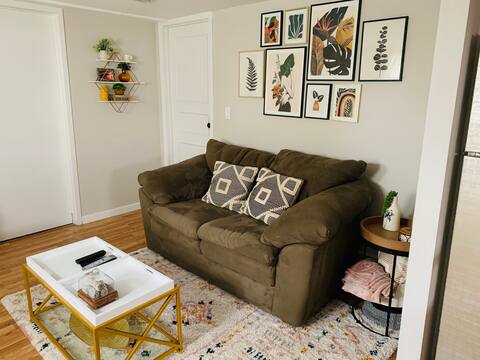 Boho Basement Apartment with Private Entrance