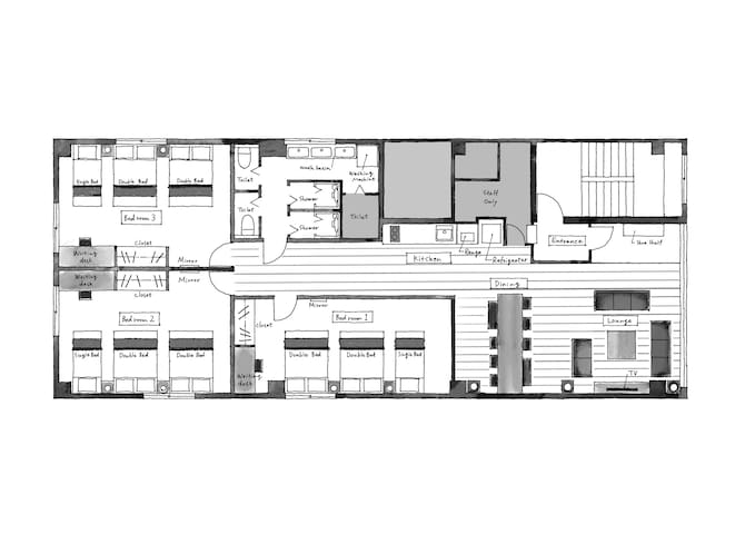 3LDK/Limited to one group per day/Suite hotel gallery image 2