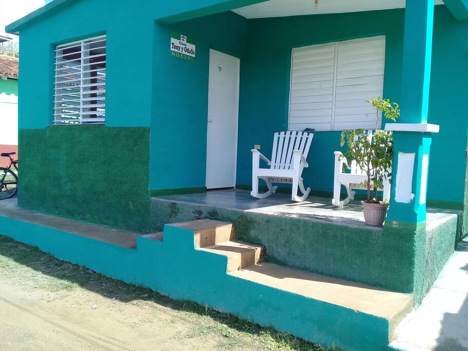 Frente de la casa