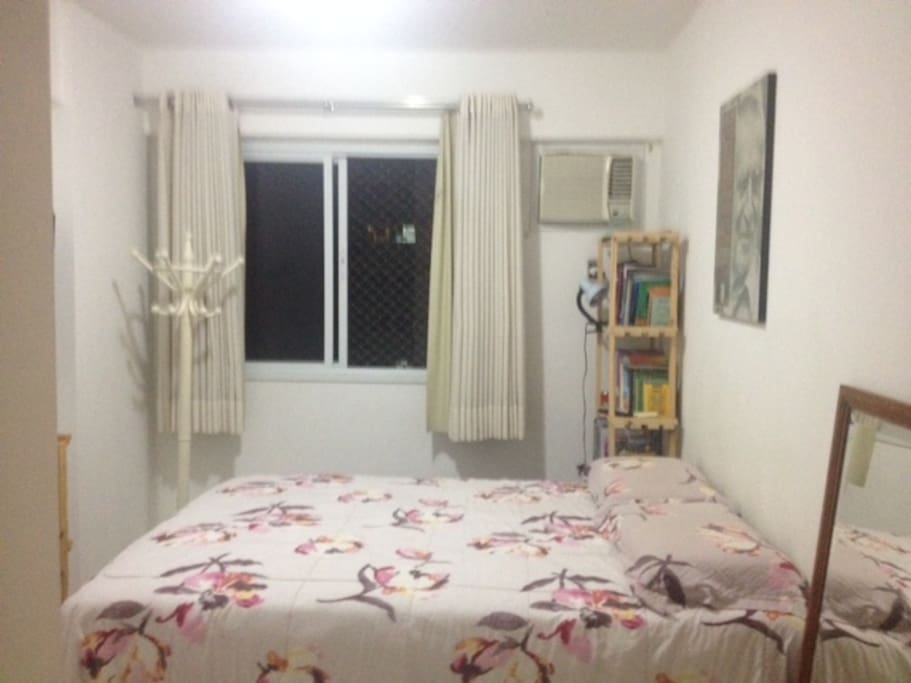 Suite bedroom with double bed