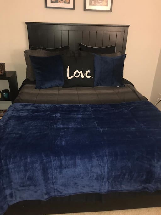Queen Size Bed / Airmattress also available .