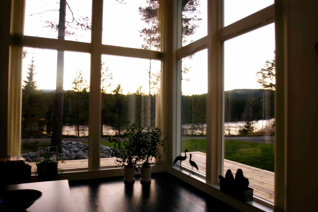 Nice view from the panorama windows